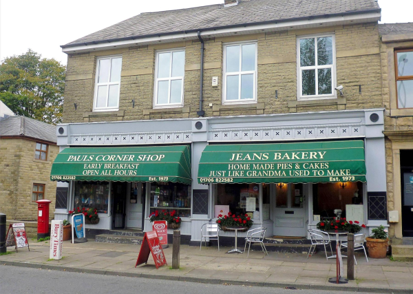  Paul?s Corner Shop & Jean?s Bakery, Stubbins
17-Buildings and the Urban Environment-05-Street Scenes-027-Stubbins Lane and Stubbins area
Keywords: 2017