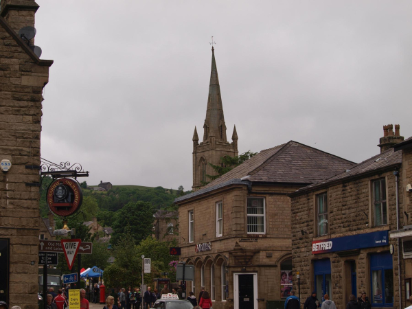 St Paul's spire , Bridge Street
06-Religion-01-Church Buildings-001-Church of England  - St. Paul, Bridge Street, Ramsbottom
Keywords: 2017
