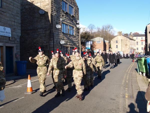 Rememberance Sunday walk on Central Street 
15-War-03-War Memorials-001-St Paul's Gardens and Remembrance Sunday
Keywords: 2017