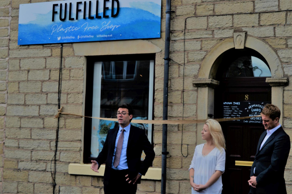 Opening Fulfilled Plastic free shop by Andy Burnham, Mayor of Manchester and James Frith MP 
17-Buildings and the Urban Environment-05-Street Scenes-024-Silver Street
Keywords: 2018