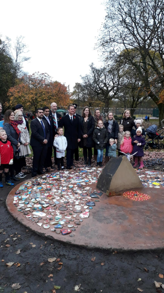 Memorial stone Unveiling Nuttall Park Sunday November 4th 2018 Local Dignitaries
14-Leisure-01-Parks and Gardens-001-Nuttall Park General
Keywords: 2018