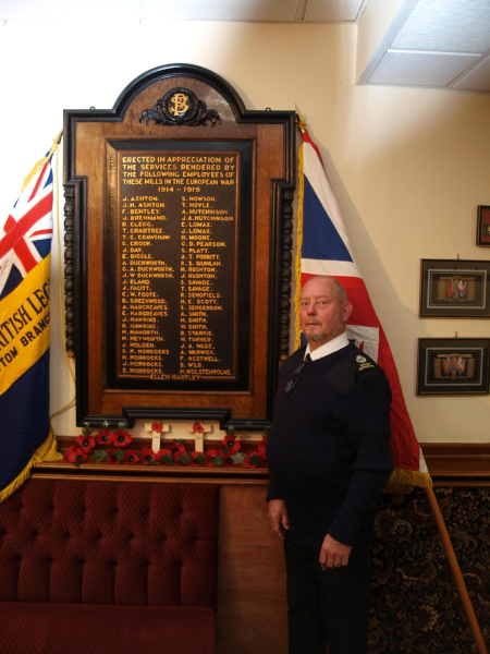 Unveiling of the recently Restored Porrits Plaque at the Royal British Legion Ramsbottom  
15-War-03-War Memorials-000-General
Keywords: 2018