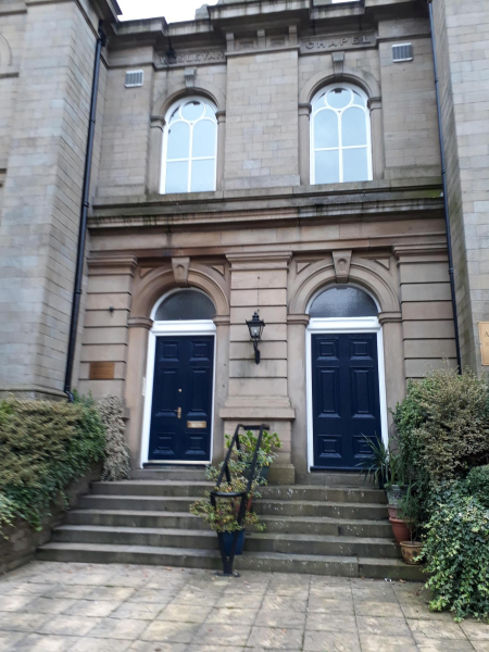 Front of Christ Church Chapel (Wesleyan Chapel) Ramsbottom Lane 
06-Religion-01-Church Buildings-014-Christ Church Baptist Methodist, Great Eaves Road, Ramsbottom
Keywords: 2019
