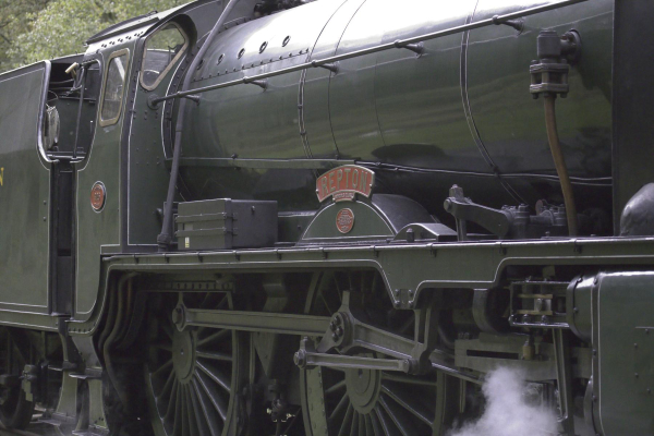 Repton Leaving Summerseat Station ? Taken in October. 
17-Buildings and the Urban Environment-05-Street Scenes-028-Summerseat Area
Keywords: 2019