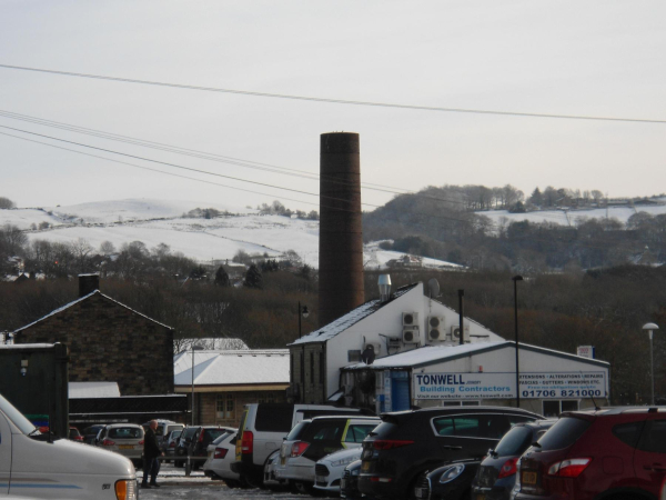 Paper Mill Chimney from Union Street Car Park 
17-Buildings and the Urban Environment-05-Street Scenes-030-Union Street supermarket area
Keywords: 2019