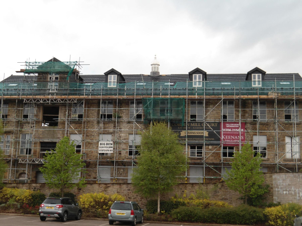 Cobden Mill with part of the Weather Vane from Ramsbottom Cottage Hospital now in place
02-Industry-01-Mills-022-Cobden Mill
Keywords: 2019