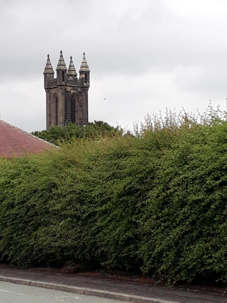 St Andrew's Church form Nuttall Lane
06-Religion-01-Church Buildings-002-Church of England  -  St. Andrew, Bolton Street, Ramsbottom
Keywords: 2020