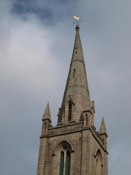 Weather Vane and Spire on St Paul's Church
06-Religion-01-Church Buildings-001-Church of England  - St. Paul, Bridge Street, Ramsbottom
Keywords: 2020
