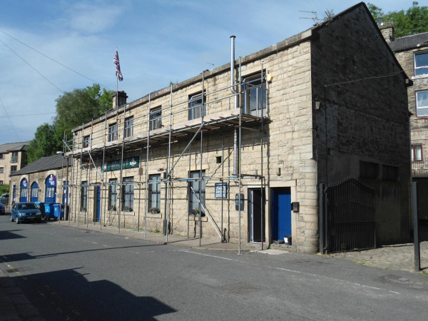 Ramsbottom Royal British Legion Scaffolding up ready for new windows  
17-Buildings and the Urban Environment-05-Street Scenes-008-Central Street
Keywords: 2021
