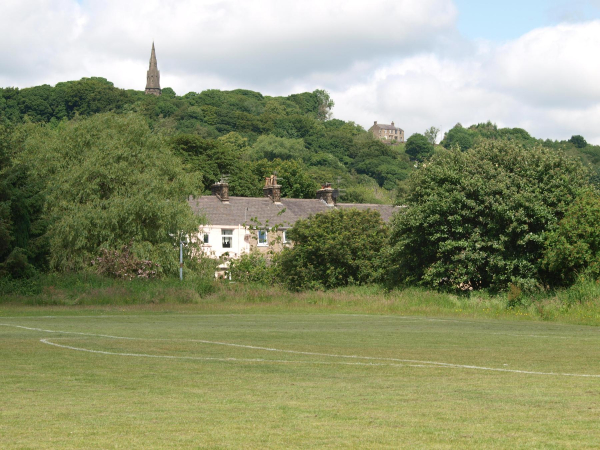 Holcombe Church & Houses on Bolton Road West 
06-Religion-01-Church Buildings-003-Church of England -  Emmanuel, Holcombe
Keywords: 2021