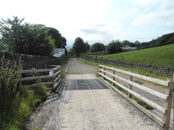 Cattle grid on Moor Bottom Road  
18-Agriculture and the Natural Environment-03-Topography and Landscapes-001-Holcombe Hill
Keywords: 2021