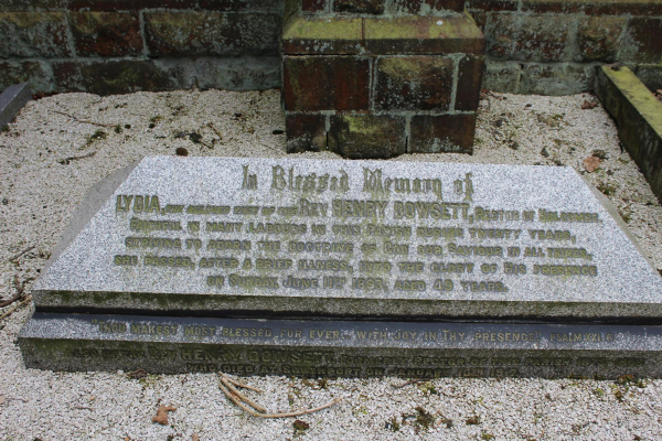 Lydia Dowsett Grave Holcombe Church 
06-Religion-01-Church Buildings-003-Church of England -  Emmanuel, Holcombe
Keywords: 2022