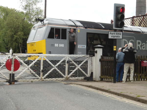 Train on level crossing East Lanc's Railway
16-Transport-03-Trains and Railways-000-General
Keywords: 2022