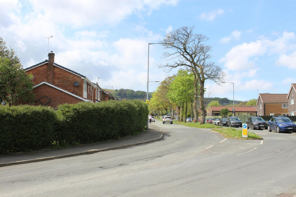 Looking up Nuttall Lane from Nuttall Road
17-Buildings and the Urban Environment-05-Street Scenes-019-Nuttall area
Keywords: 2023