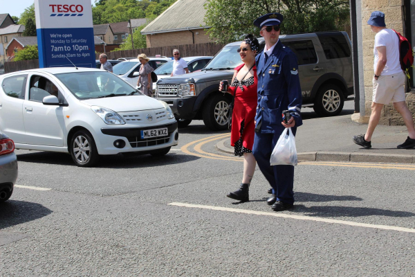 1940's Weekend Ramsbottom - Soldier and wife  on Railway Street
14-Leisure-04-Events-003-1940s weekends
Keywords: 2023