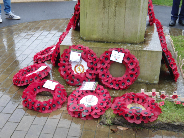 Remembrance Sunday Cenotaph in St Paul's gardens with Poppy wreaths
15-War-03-War Memorials-001-St Paul's Gardens and Remembrance Sunday
Keywords: 2023