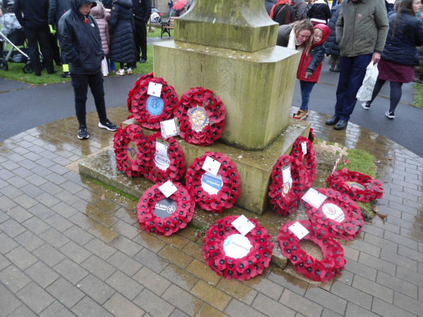 Remembrance Sunday Cenotaph in St Paul's gardens with Poppy wreaths
15-War-03-War Memorials-001-St Paul's Gardens and Remembrance Sunday
Keywords: 2023