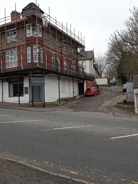 Use to be Newsagents path leading up to Redisher Woods.
17-Buildings and the Urban Environment-05-Street Scenes-013-Holcombe Brook Area
Keywords: 2024