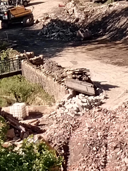 Edenwood Calico mill being demolished 
02-Industry-01-Mills-026-Edenwood Mill 
Keywords: 2025