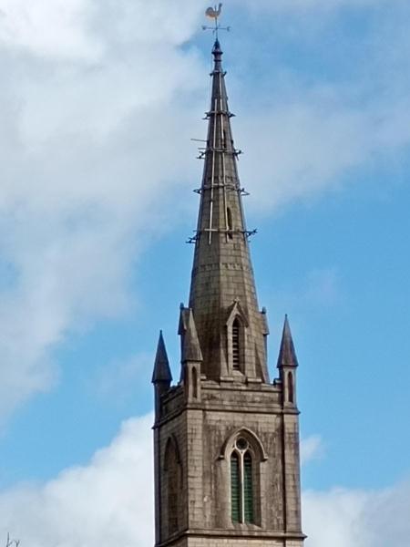 St Pauls Church Spire being repointed
06-Religion-01-Church Buildings-001-Church of England  - St. Paul, Bridge Street, Ramsbottom
Keywords: 2025