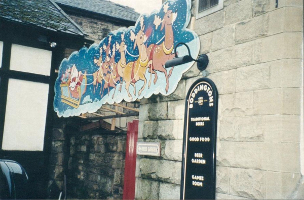 Christmas celebrations outside Railway Hotel and Station Garage
16-Transport-03-Trains and Railways-000-General
Keywords: 2000