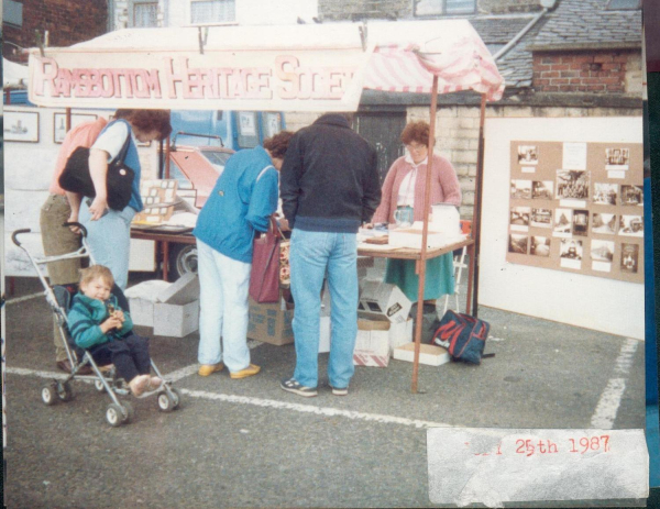 Society stalls
01 - Ramsbottom Heritage Society - 01 - Activities
Keywords: Bury-Archive