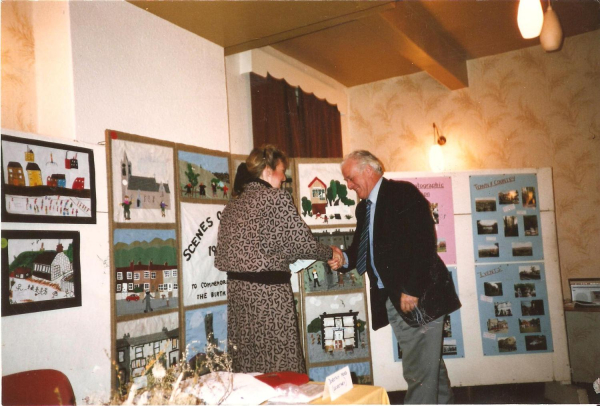 Ramsbottom Heritage Centre first Annual General Meeting and Photographic Competition. Also prize for Greenmount School, winners of Childrens Lowry Centenary competition, given by Maggie Henfield
01 - Ramsbottom Heritage Society - 01 - Activities
Keywords: Bury-Archive