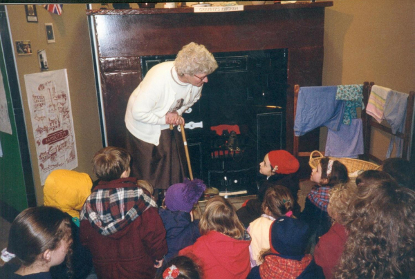 School visits to Heritage Centre 1994 St Josephs(2)  Peel Brow (l) assorted photos 
05 - Education - 01 - Primary Schools
Keywords: Bury-Archive