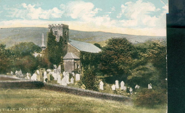 Edenfield Parish Church.  Prob. early c20, part of set
06 - Religion - 01 - Church Buildings
Keywords: Bury-Archive