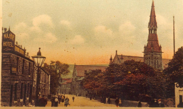 2 pictures 1900/1910 St Andrews Pres Bolton Street, Rams, from Major Good view of St. Andrews (Dundee) Presbyterian. Video 2 pics one coloured, similar view and date
06 - Religion - 01 - Church Buildings
Keywords: Bury-Archive