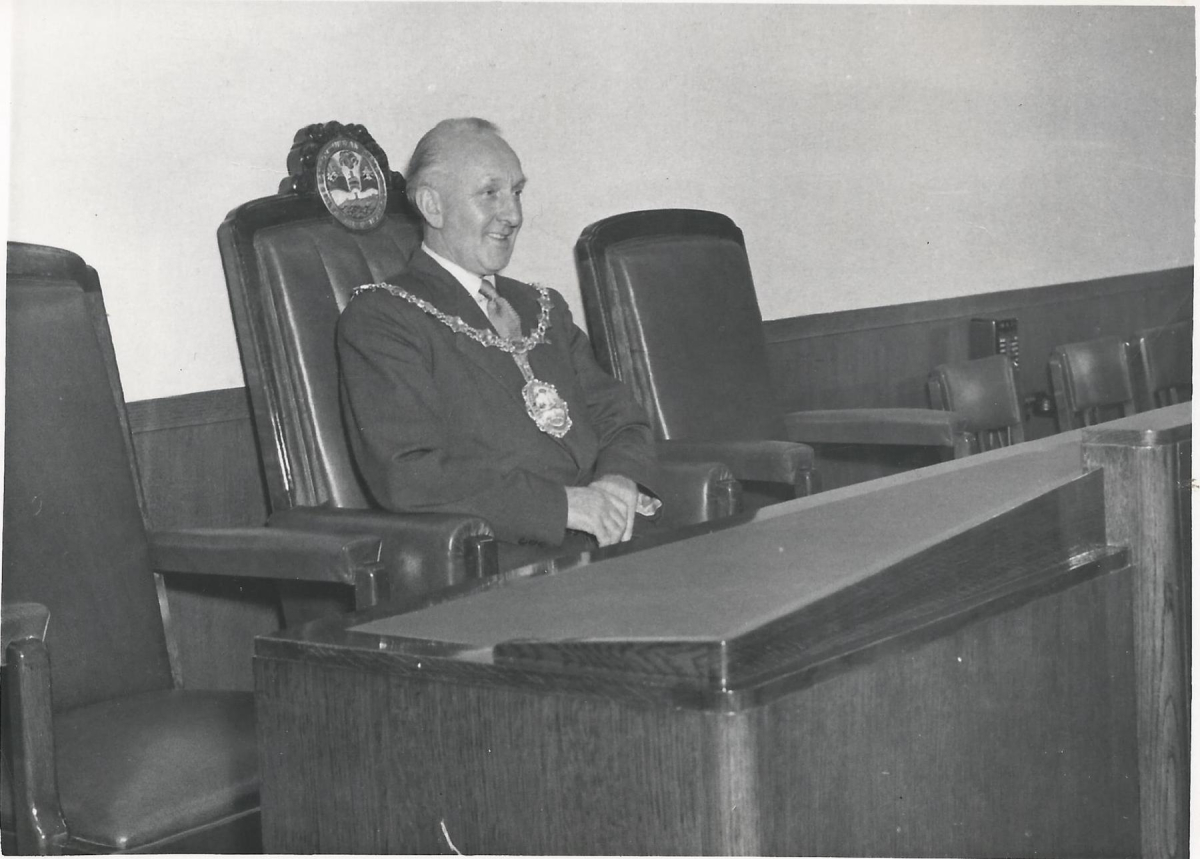 Gilbert Holt, Chairman of RUDC 
to be catalogued
Keywords: 1945