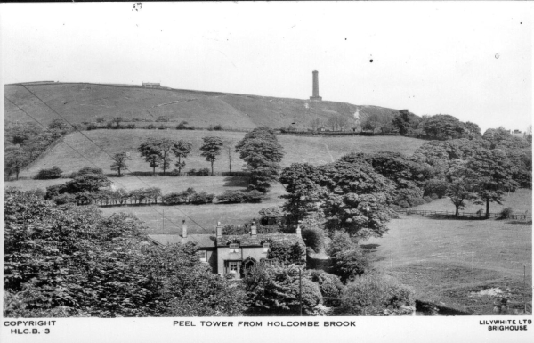 Peel Tower(monument) & Holcombe Hill from Holcombe Brook n.d.
08- History-01-Monuments-002-Peel Tower
Keywords: 1985