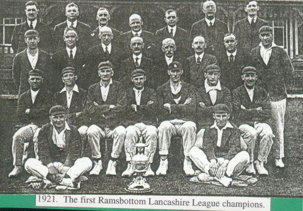Ramsbottom Cricket Club Cup Winners 1921 (ph/c]
14 - Leisure - 02 - Sport and Games
Keywords: Bury-Archive