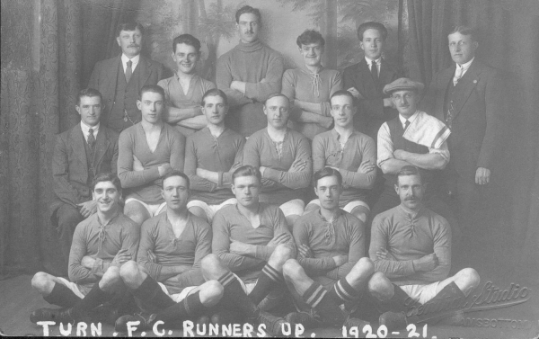 Turn Football C., runners-up 1920/1921 
14 - Leisure - 02 - Sport and Games
Keywords: Bury-Archive