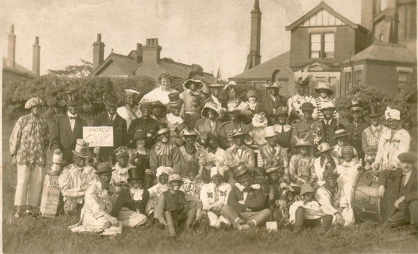 1920s Two photos of St Andrews Costume productions a. Outside Cottage Hospital, . See 1555
14 - Leisure - 04 - Events
Keywords: Bury-Archive