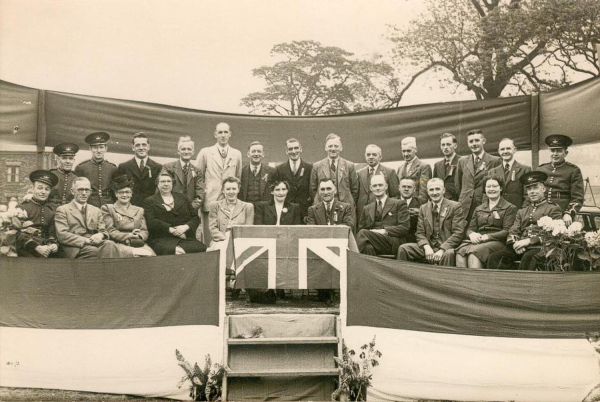 Framed picture of Lt.Col A.T.Porritt as Lanes High Sheriff 1932. Photo taken at Unaform where it is held 
15 - War - 02 - World War 2
Keywords: Bury-Archive