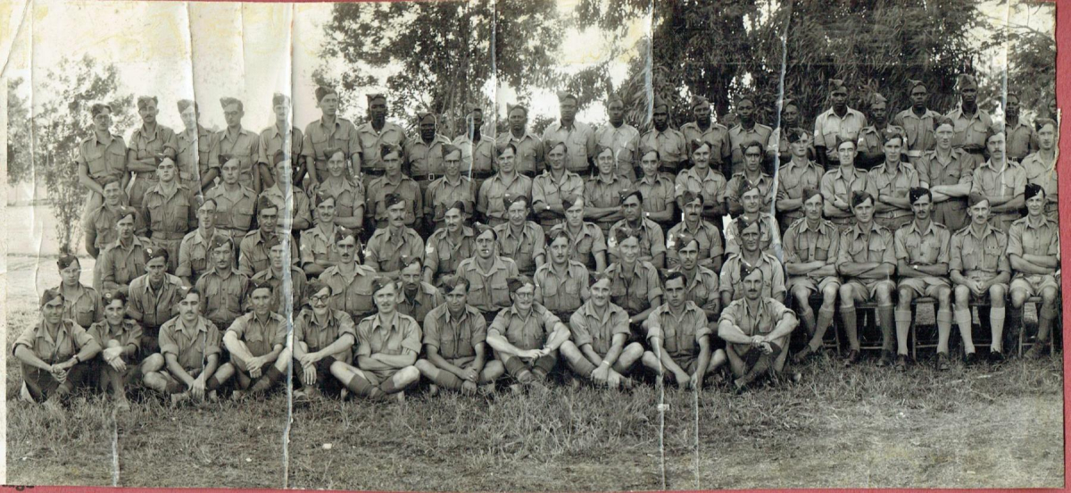 19th Field Survey Company, Royal Engineers -  In Egypt, prior to Italy Campaign. Ernest Hutchinson is the 6th from the right, on the middle row 
15 - War - 02 - World War 2
Keywords: Bury-Archive