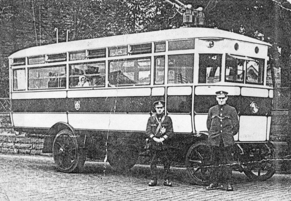 RUDC trolleybus [1930s]  ph/c. 
16 - Transport - 02 - Trams and Buses
Keywords: Bury-Archive