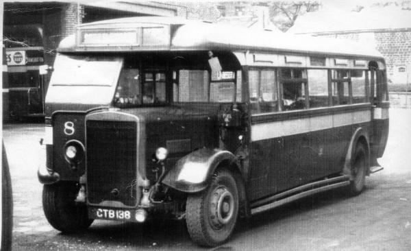 Bus: Leyland TS7 Fleet 8. Reg CTB138 1937-58 Body Roe B36R.Location Stubbins Lane.
16 - Transport - 02 - Trams and Buses
Keywords: Bury-Archive