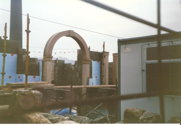 Ramsbottom Rail station rebuilding and opening 1988-89. (24snaps) Donated by David Krystofiak. 
16 - Transport - 03 - Trains and Railways
Keywords: Bury-Archive