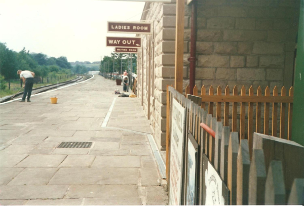 Ramsbottom Rail station rebuilding and opening 1988-89. (24snaps) Donated by David Krystofiak. 
16 - Transport - 03 - Trains and Railways
Keywords: Bury-Archive