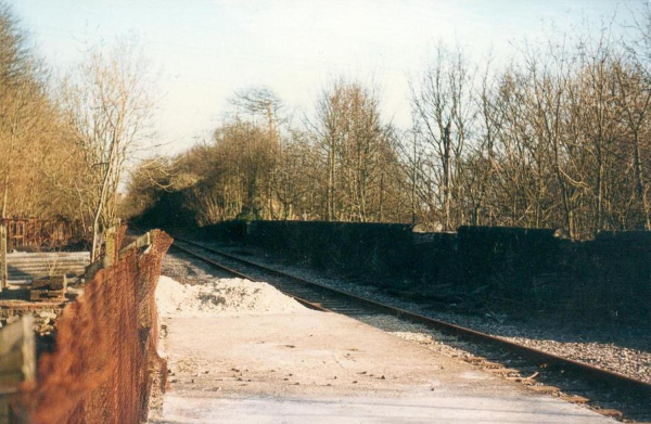 The ELR line in 1985-Nuttall Bridge, Summerseat, old line to Rawtenstall 
16 - Transport - 03 - Trains and Railways
Keywords: Bury-Archive