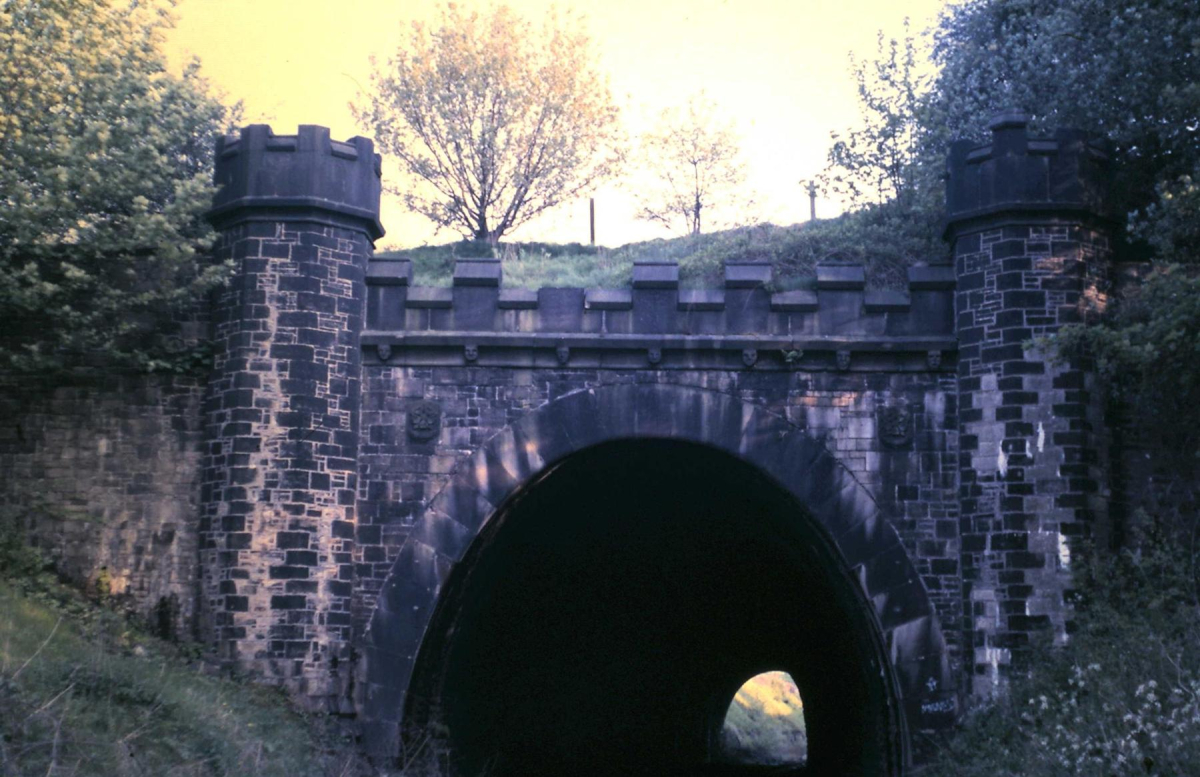 Railway and bridges at Nuttall 
16 - Transport - 03 - Trains and Railways
Keywords: Bury-Archive