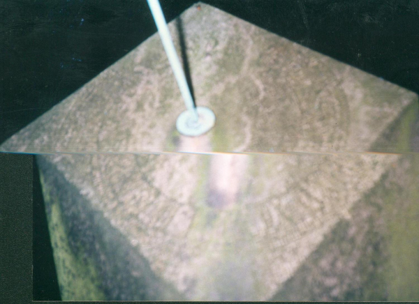 3 photos of sundial, formerly at Carr Bank House ..now at a house at 2 Beech grove, Greenmount. 
17 - Buildings and the Urban Environment - 02 - Houses
Keywords: Bury-Archive