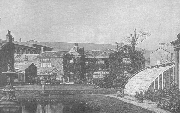 The Old Hall, New Hall Lane Rawtenstall P'cop Taken from Newbiggin History of the Forest of Rossendale 2nd ed 1893 
17 - Buildings and the Urban Environment - 04 - Pre-20th century Large Houses and Mansions
Keywords: Bury-Archive