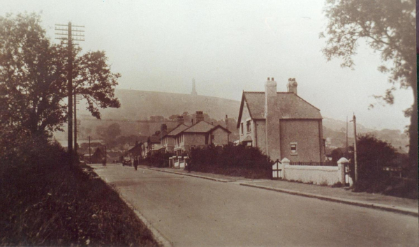 Longsight, Holcombe Brook, looking IT.  [?1920s] 
17 - Buildings and the Urban Environment - 05 - Street Scenes
Keywords: Bury-Archive