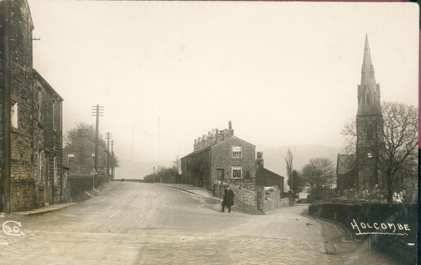 c.1930s,7 views of Holcombe, Holcombe Church, Holcombe Brook 3 digitized  AR-p48,  AR-p49 
17 - Buildings and the Urban Environment - 05 - Street Scenes
Keywords: Bury-Archive