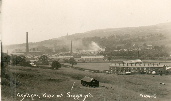 Stubbins snapped from east,n.d. Shows Chatterton, Paper Mill, Cuba,Gasworks.
17 - Buildings and the Urban Environment - 05 - Street Scenes
Keywords: Bury-Archive