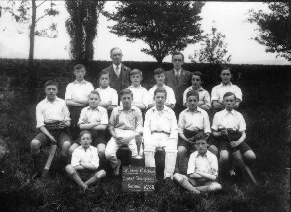Stubbins County School Cricket Team 
14 - Leisure - 02 - Sport and Games
Keywords: Bury-Archive