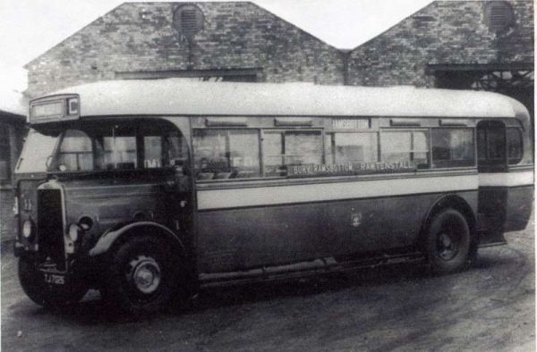 Fleet No: 11- Registration No: TJ 7026 - Chassis: Leyland LT5A - Chassis No: 3967 - Body:Roe - Seating: B36R - Introduced:  B36R - Withdrawn: 1934 - Location: Ramsbottom Bus Depot - Comments: before 1951 Other Info: Ref. A25
16-Transport-02-Trams and Buses-000-General
Keywords: 0